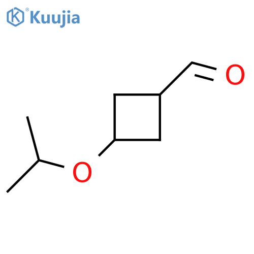 3-(Propan-2-yloxy)cyclobutane-1-carbaldehyde structure