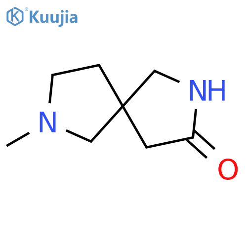 7-methyl-2,7-diazaspiro[4.4]nonan-3-one structure