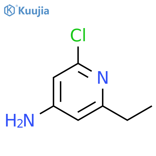 4-Pyridinamine, 2-chloro-6-ethyl- structure
