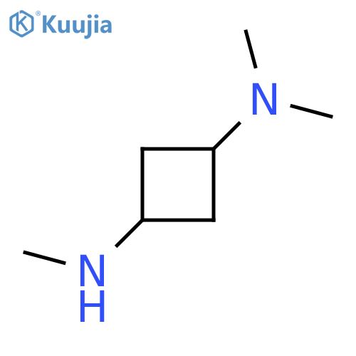 N1,N1,N3-trimethylcyclobutane-1,3-diamine structure