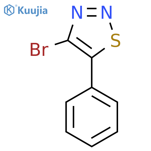 4-Bromo-5-phenylthiadiazole structure