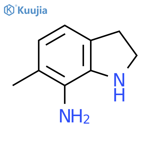 6-methylindolin-7-amine structure