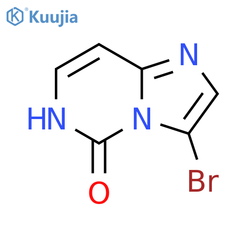 3-bromoimidazo1,2-cpyrimidin-5-ol structure