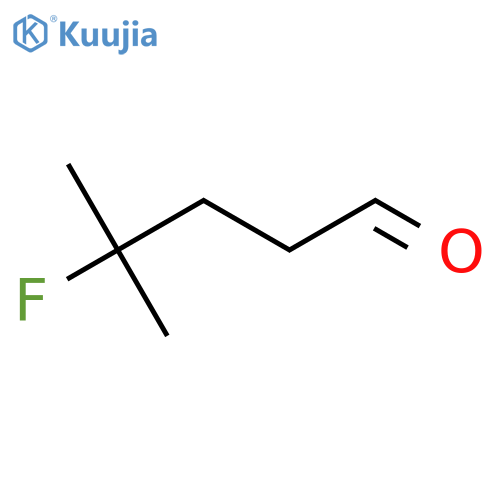 4-fluoro-4-methylpentanal structure