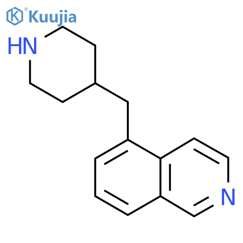 5-(piperidin-4-yl)methylisoquinoline structure