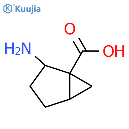 2-Aminobicyclo[3.1.0]hexane-1-carboxylic acid structure