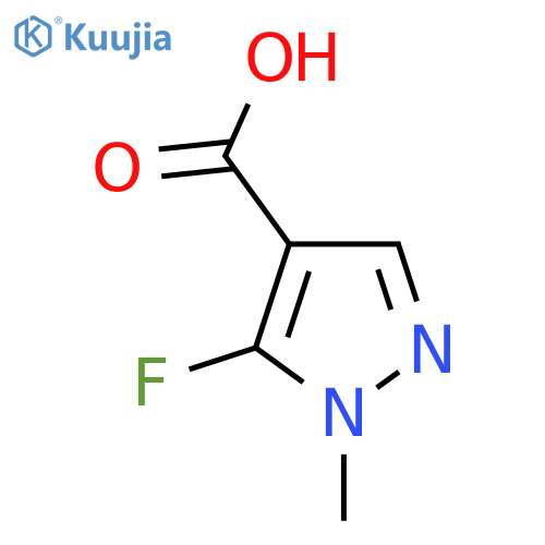 5-Fluoro-1-methyl-1H-pyrazole-4-carboxylic acid structure