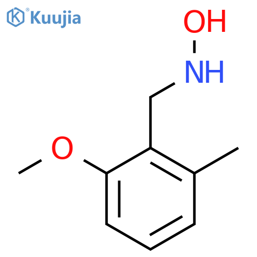N-(2-methoxy-6-methylphenyl)methylhydroxylamine structure