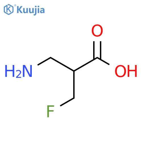 3-amino-2-(fluoromethyl)propanoic acid structure