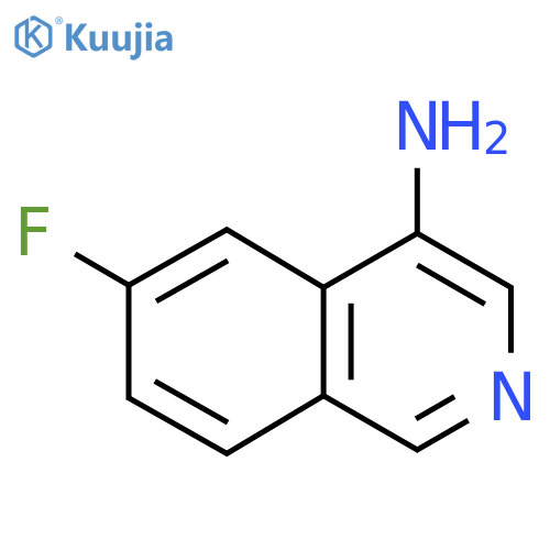 6-Fluoroisoquinolin-4-amine structure