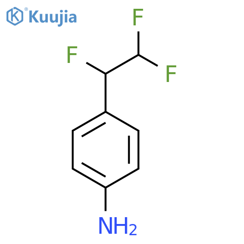 4-(1,2,2-Trifluoroethyl)aniline structure