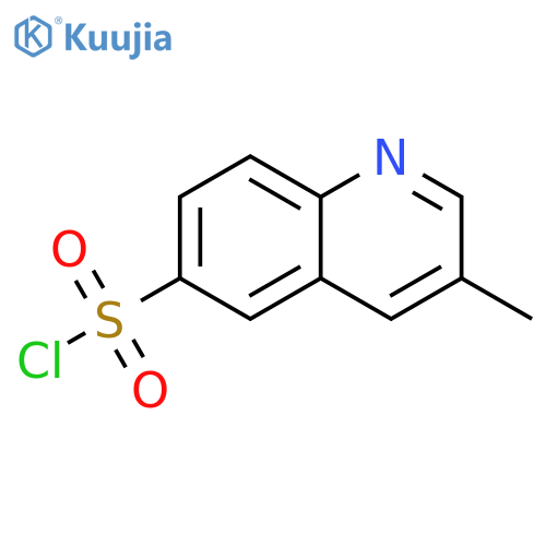 3-Methyl-6-quinolinesulfonyl Chloride structure