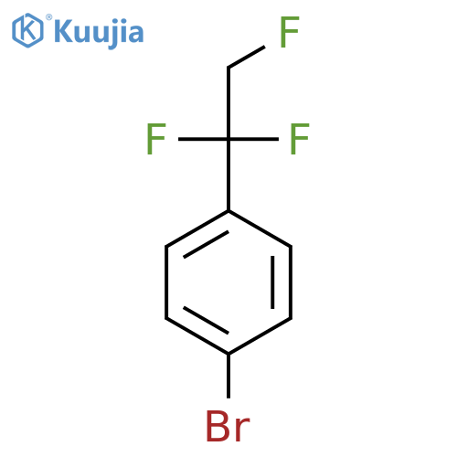 1-Bromo-4-(1,1,2-trifluoroethyl)benzene structure