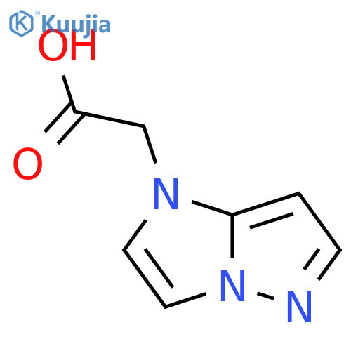 2-(1H-imidazo[1,2-b]pyrazol-1-yl)acetic acid structure