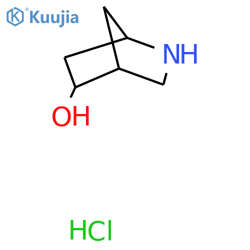2-Azabicyclo[2.2.1]heptan-5-ol hydrochloride structure