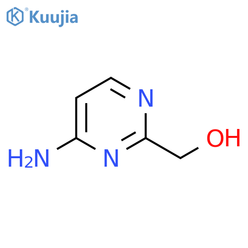 (4-Aminopyrimidin-2-yl)methanol structure