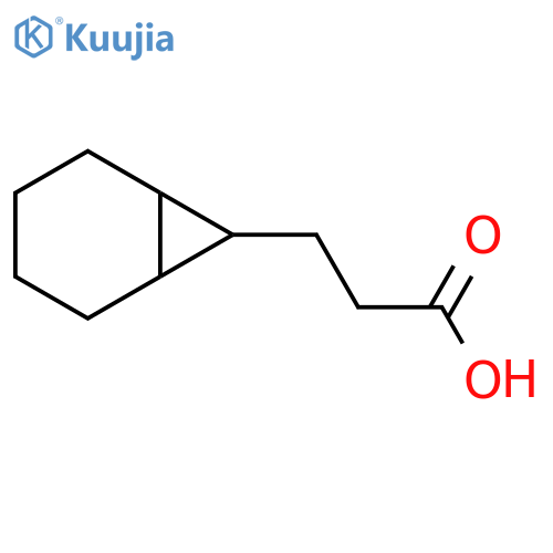 3-{bicyclo4.1.0heptan-7-yl}propanoic acid structure