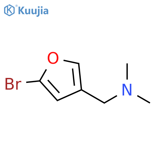 5-\u200bBromo-\u200bN,\u200bN-\u200bdimethyl-3-furanmethanamine structure