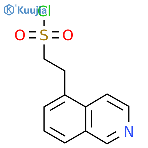 2-(isoquinolin-5-yl)ethane-1-sulfonyl chloride structure
