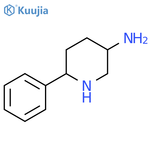 6-phenylpiperidin-3-amine structure
