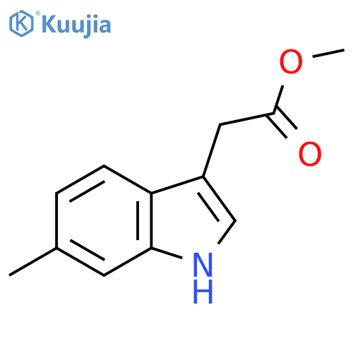 Methyl6-Methylindole-3-acetate structure