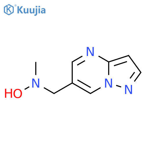 N-methyl-N-({pyrazolo1,5-apyrimidin-6-yl}methyl)hydroxylamine structure