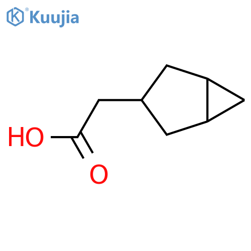 2-{bicyclo3.1.0hexan-3-yl}acetic acid structure