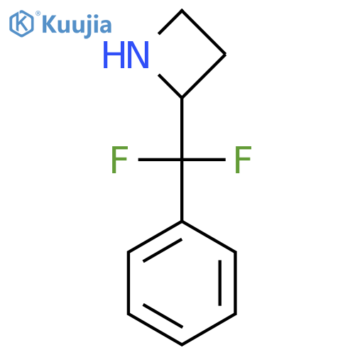 2-difluoro(phenyl)methylazetidine structure