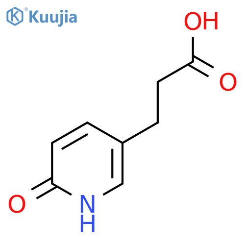3-(6-oxo-1,6-dihydropyridin-3-yl)propanoic acid structure