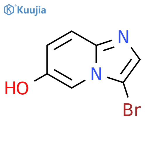 3-Bromo-imidazo[1,2-a]pyridin-6-ol structure