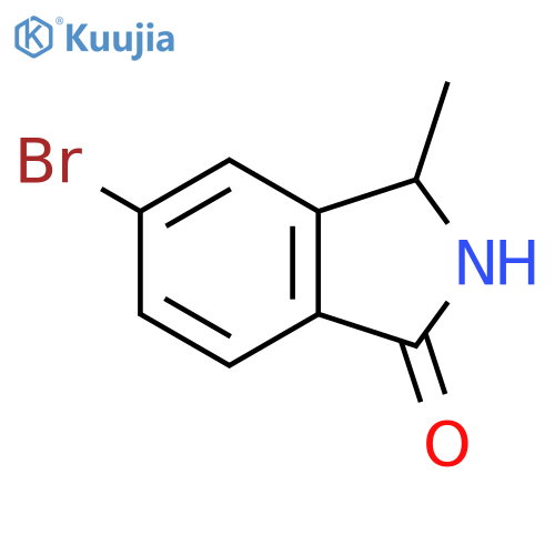 1H-Isoindol-1-one, 5-bromo-2,3-dihydro-3-methyl- structure