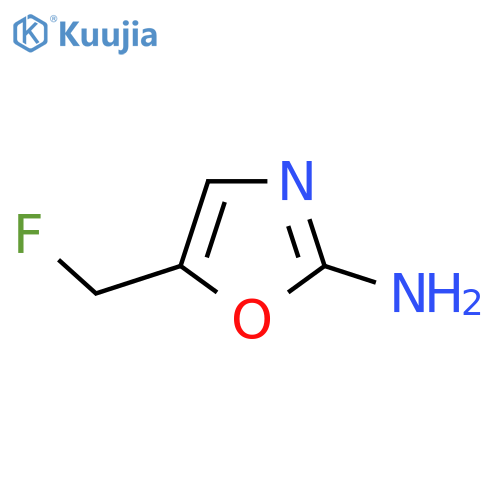 5-(fluoromethyl)-1,3-oxazol-2-amine structure
