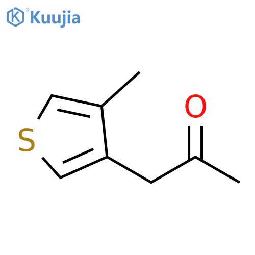 1-(4-methylthiophen-3-yl)propan-2-one structure