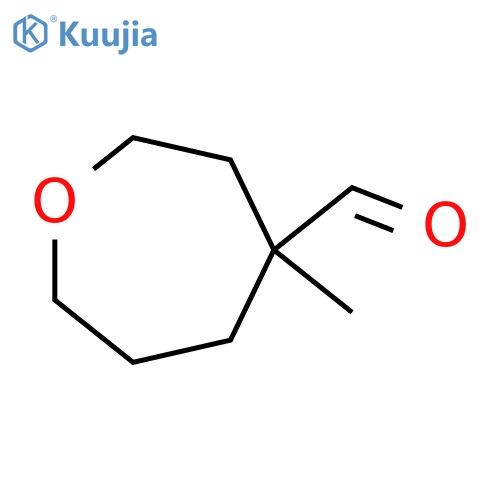 4-Methyloxepane-4-carbaldehyde structure
