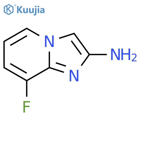 8-Fluoroimidazo1,2-apyridin-2-amine structure