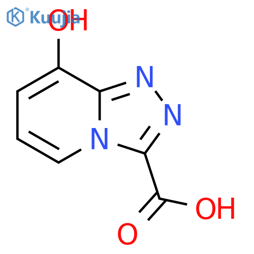 8-hydroxy-[1,2,4]triazolo[4,3-a]pyridine-3-carboxylic acid structure
