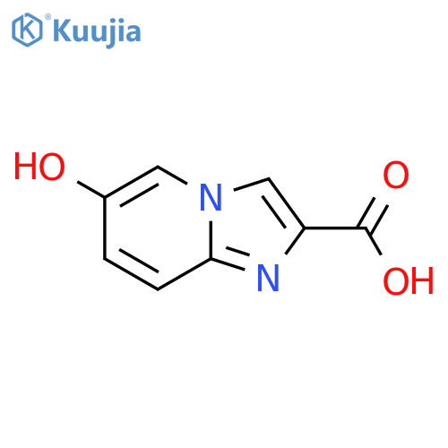 6-Hydroxyimidazo[1,2-a]pyridine-2-carboxylic acid structure