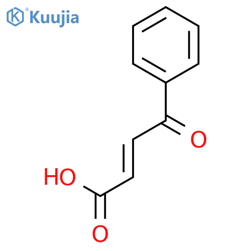 (2E)-4-oxo-4-phenylbut-2-enoic acid structure
