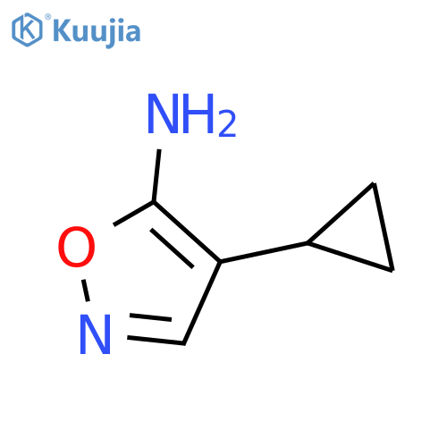 4-Cyclopropylisoxazol-5-amine structure