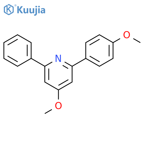 4-methoxy-2-(4-methoxyphenyl)-6-phenylpyridine structure