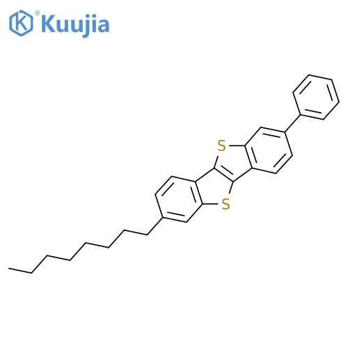 7-Octyl-2-phenyl-[1]benzothiolo[3,2-b][1]benzothiole structure