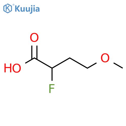 2-Fluoro-4-methoxybutanoic acid structure