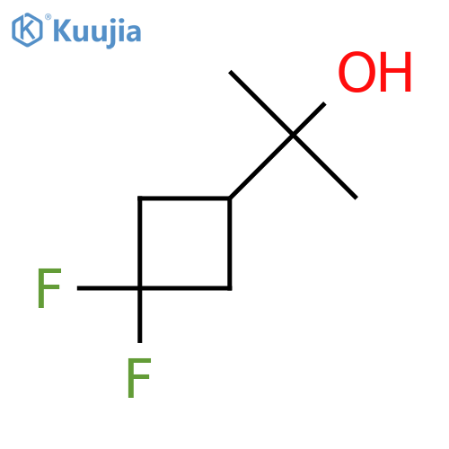 2-(3,3-difluorocyclobutyl)propan-2-ol structure