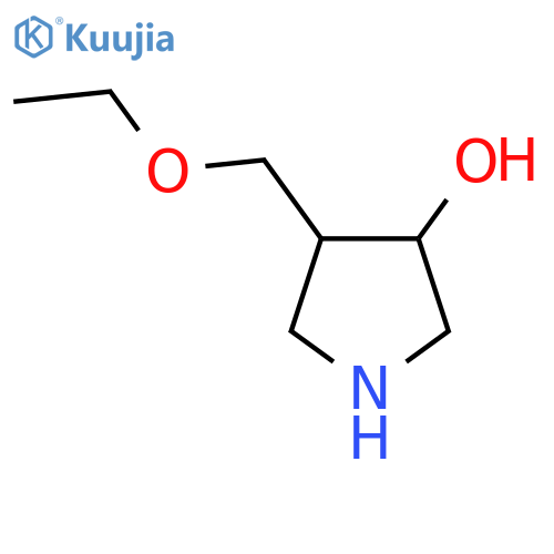 4-(Ethoxymethyl)pyrrolidin-3-ol structure