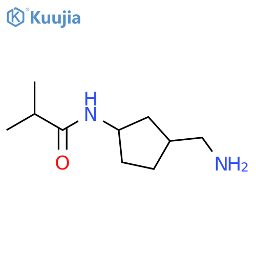 Propanamide, N-[3-(aminomethyl)cyclopentyl]-2-methyl- structure