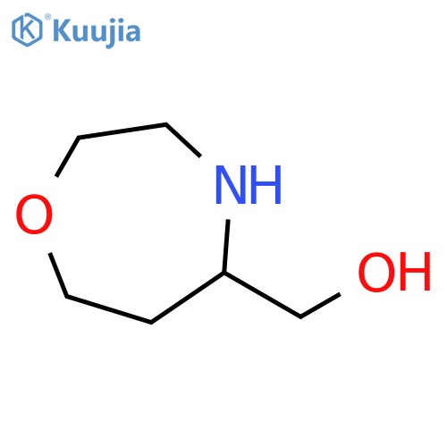 1,4-Oxazepine-5-methanol, hexahydro- structure