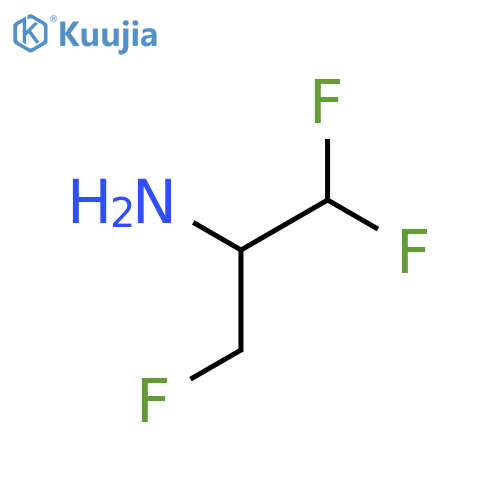 1,1,3-trifluoropropan-2-amine structure