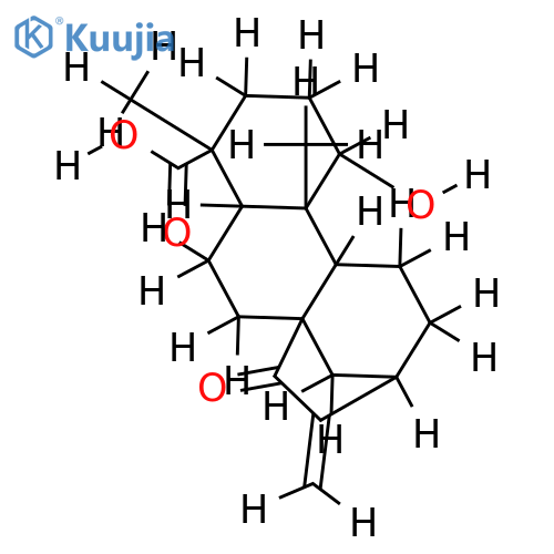 (ent-1β)-form-1-Hydroxy-15-oxo-16-kauren-19-oic acid structure