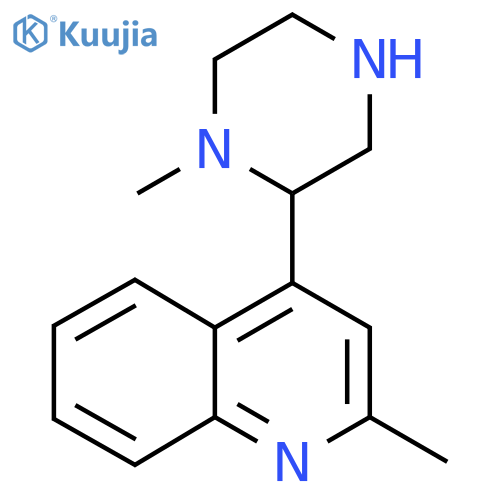 2-methyl-4-(1-methylpiperazin-2-yl)quinoline structure