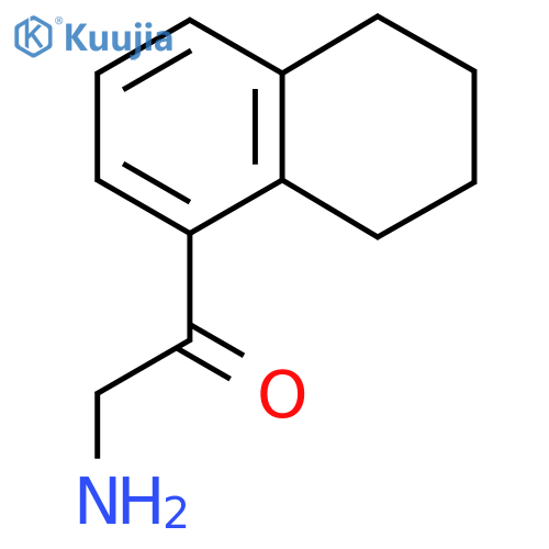 2-Amino-1-(5,6,7,8-tetrahydronaphthalen-1-yl)ethan-1-one structure